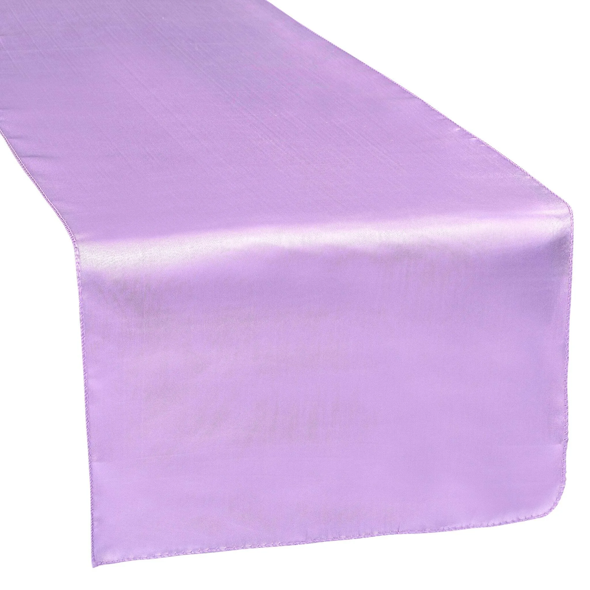 Lavender Satin Table Runner