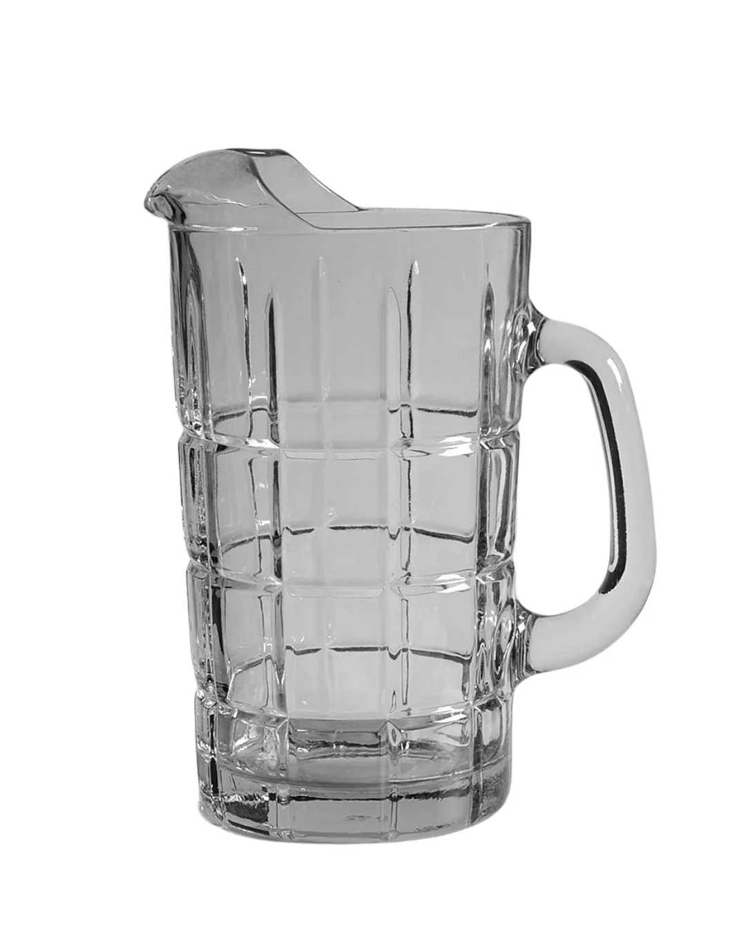 Glass Grid Beverage Pitcher 50oz
