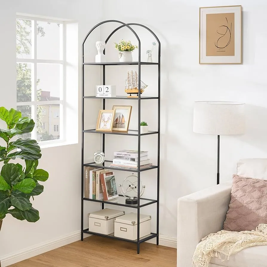Black Arched Shelf