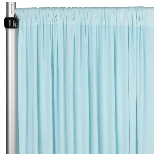 Spandex Drape 10ftH 52"W- Baby Blue 