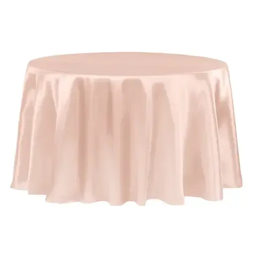 Blush Satin Linen