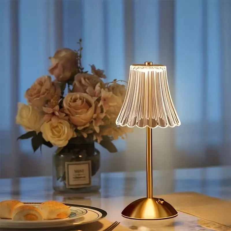 Cordless Crystal Table Lamp