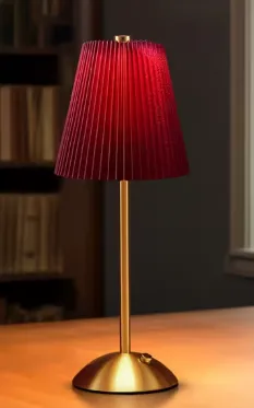 Cordless Fabric Shade Table Lamp