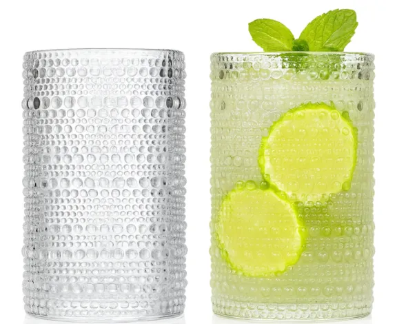 Hobnail Highball Glass