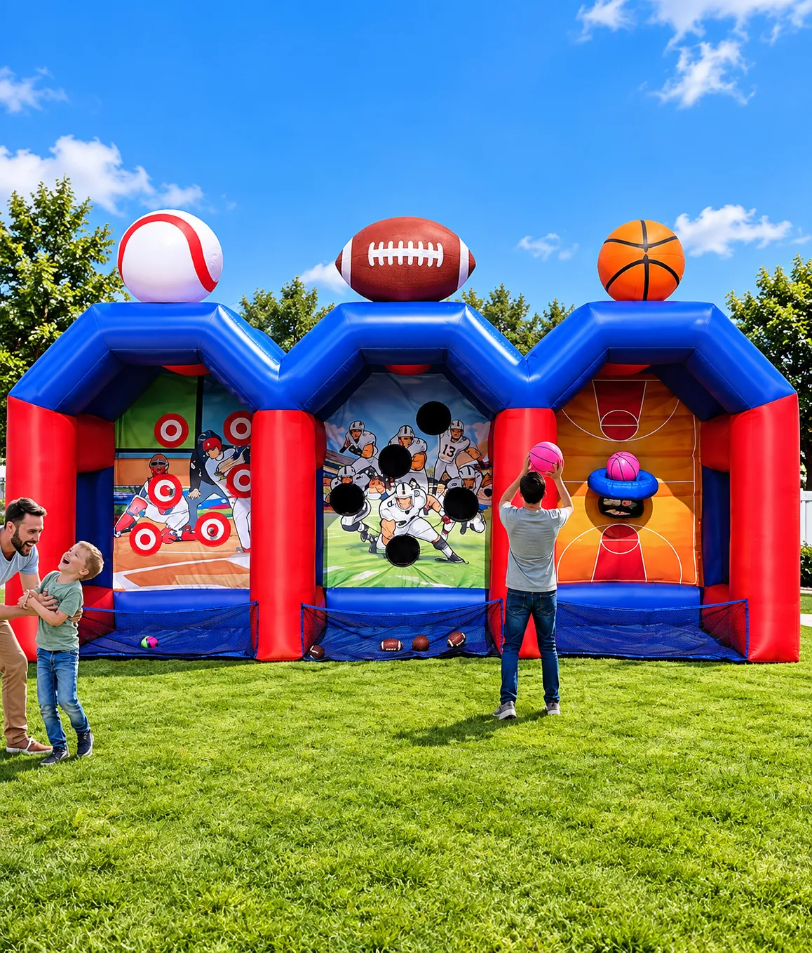 3-1 Inflatable Carnival Challenge