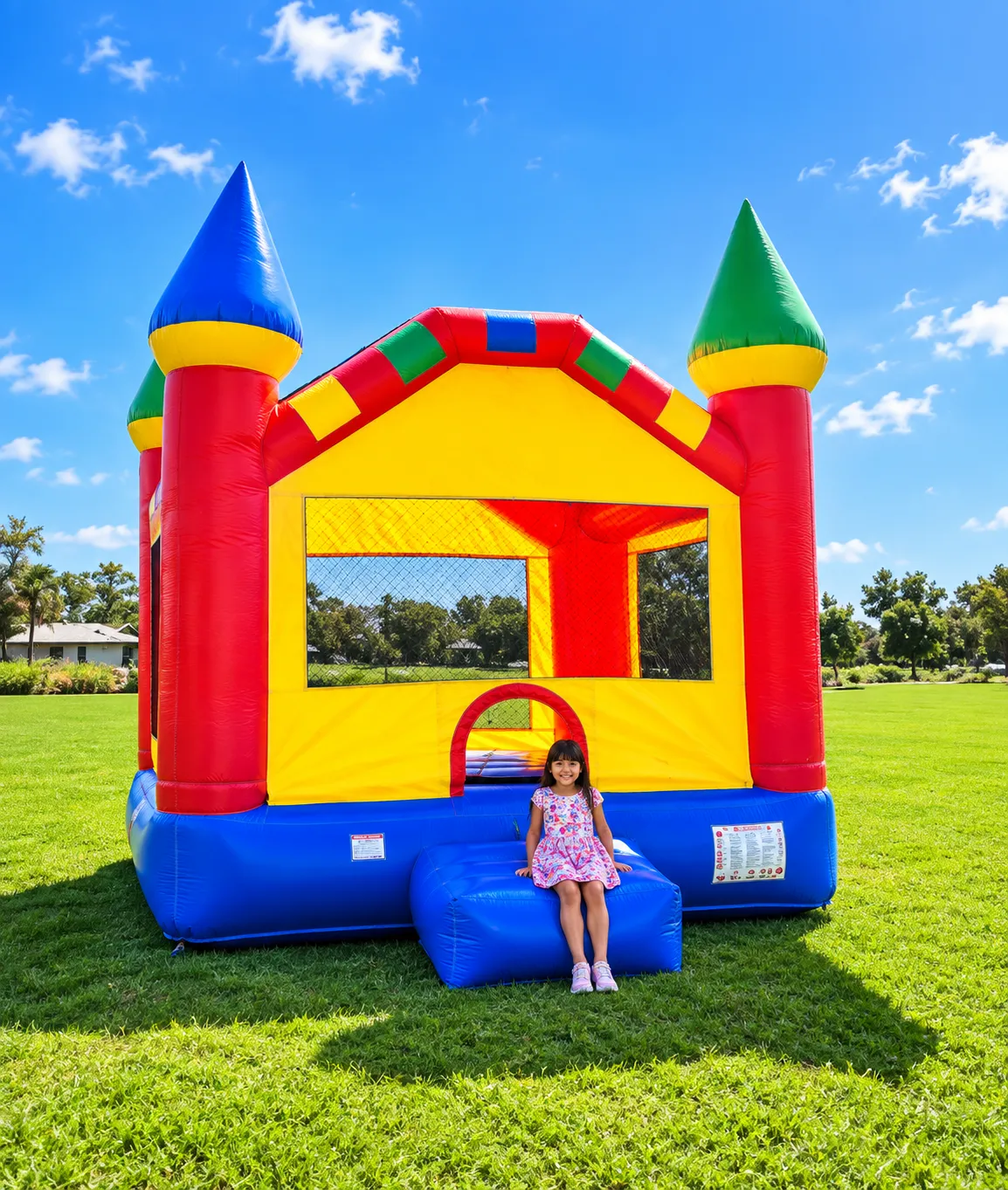 Colored Bounce House
