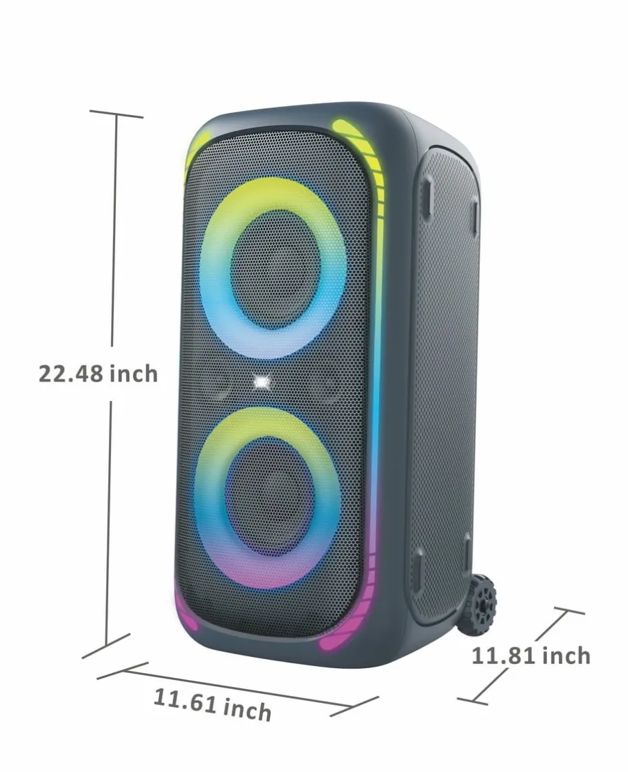 22.48" Wireless Speaker with LED light
