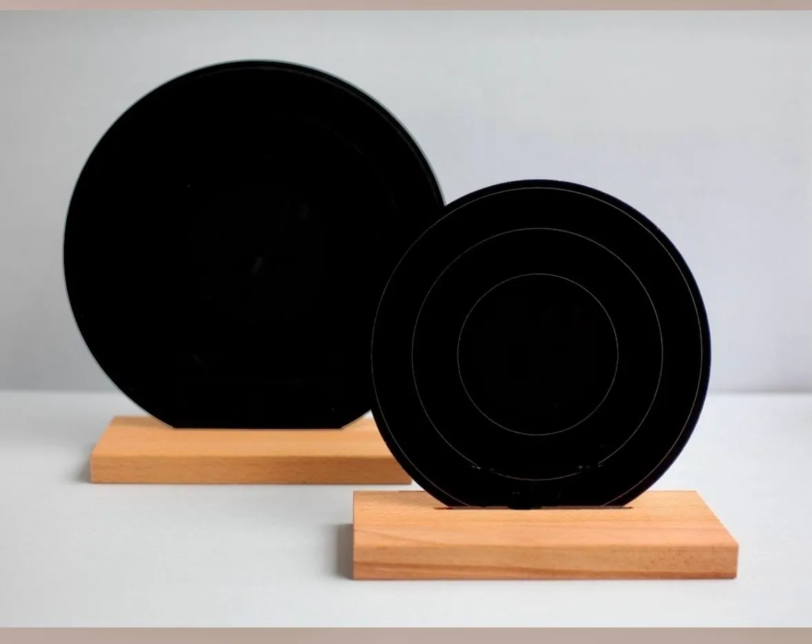 Small Vinyl Record Centerpiece