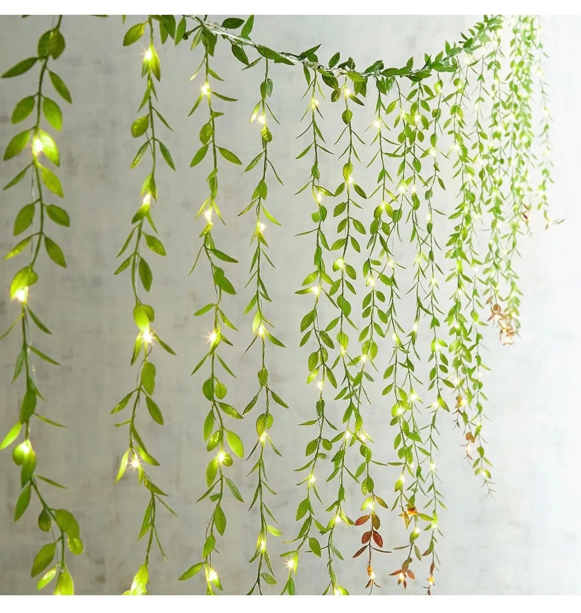 Faux Hanging Greenery