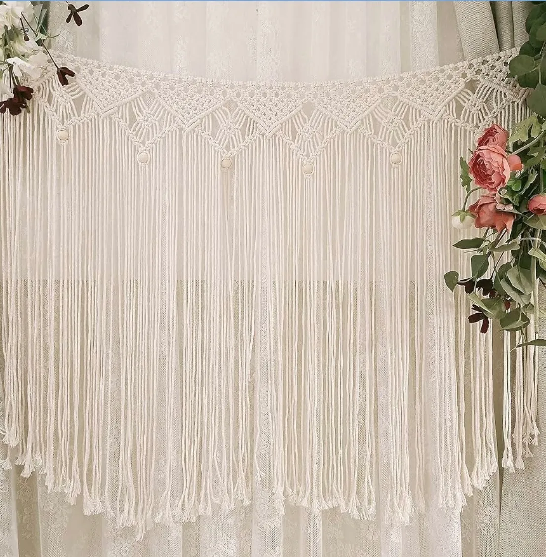 White Macrame