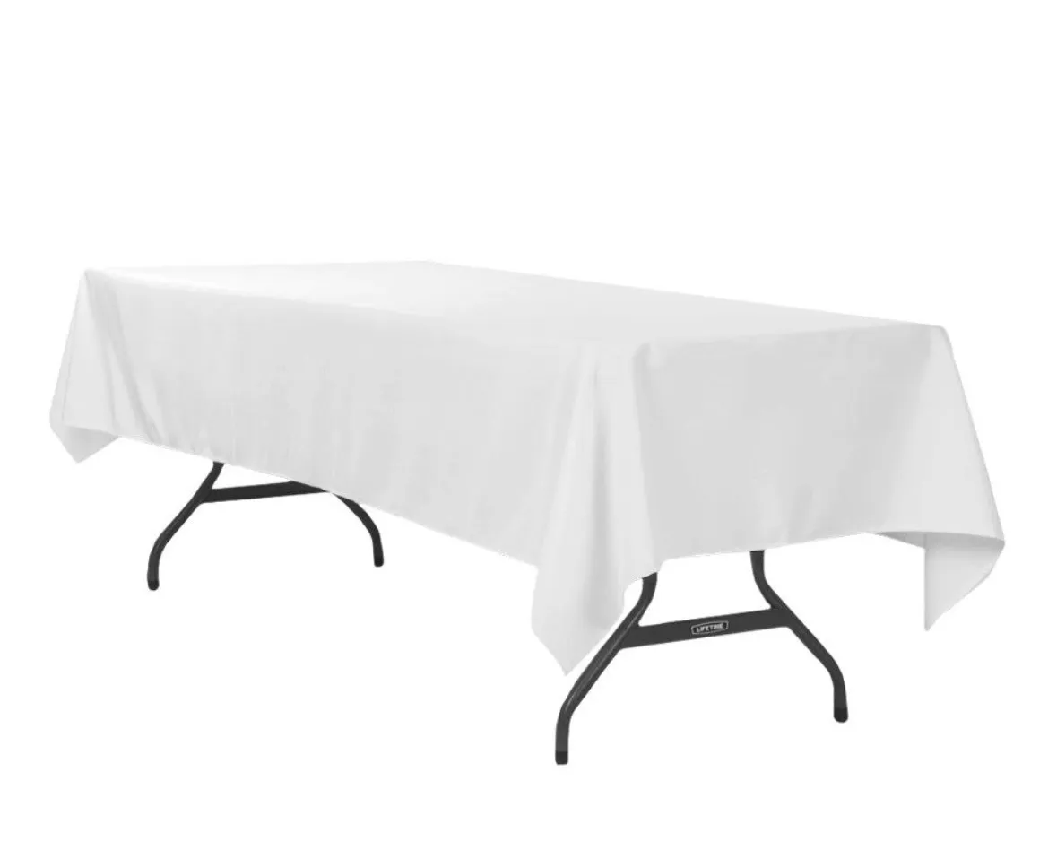 Rectangle Tablecloth - White
