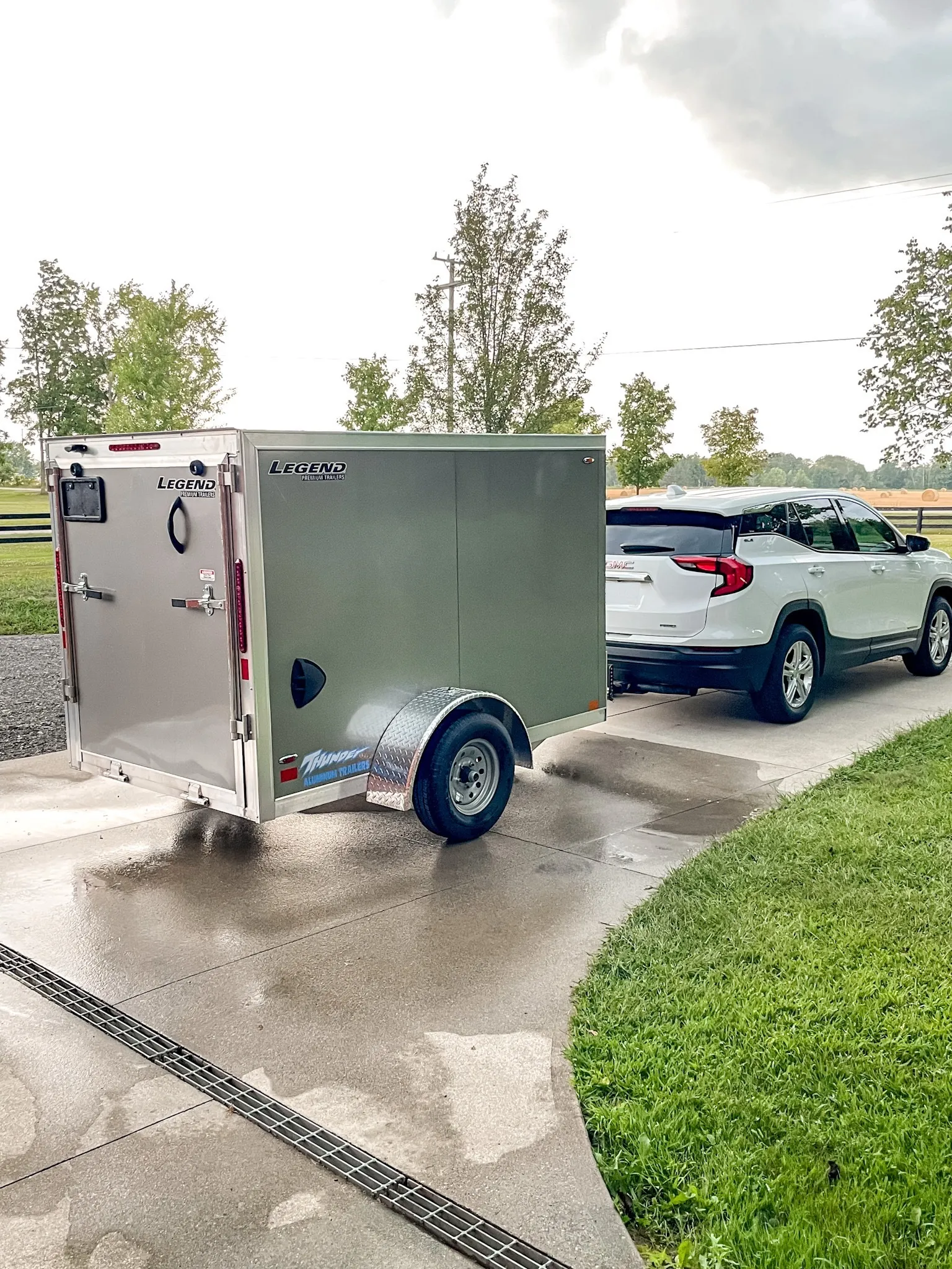 5'x9' Legend Enclosed Trailer