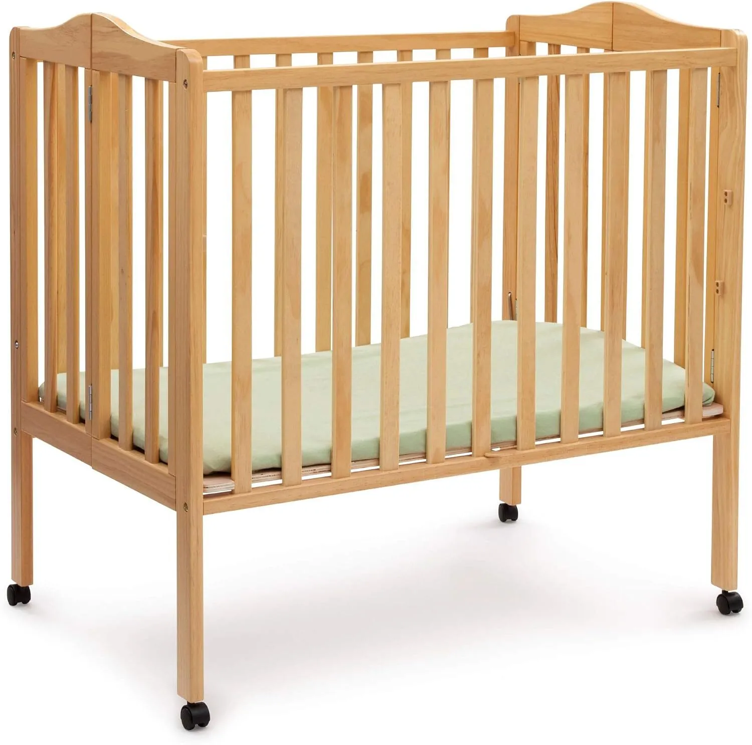 Mini Crib + 100% Cotton Sheets