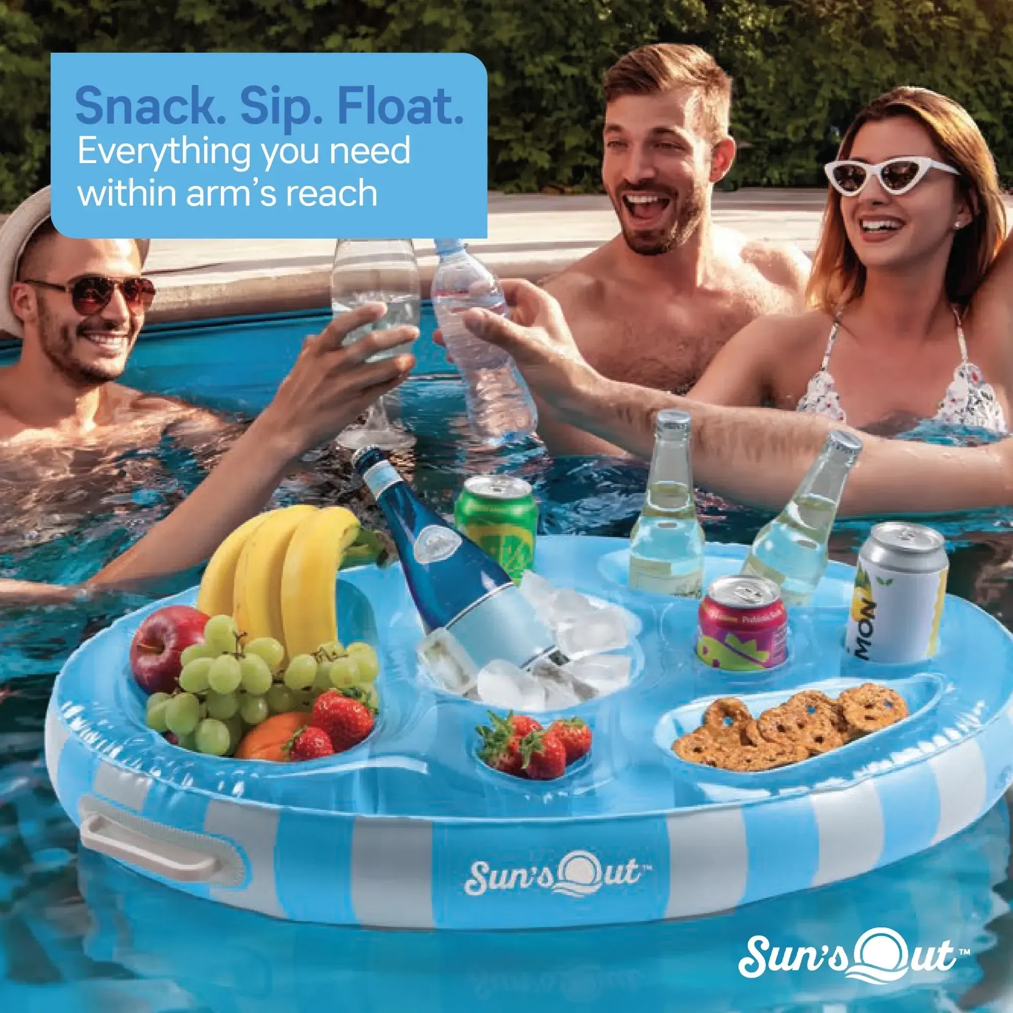 Floating Snack Tray