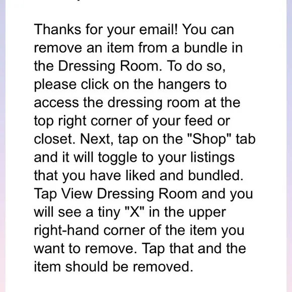 deleted variation bundle