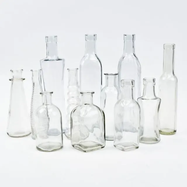 Assorted Glass Bud Vase