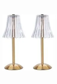 Gold Flower LED Lamp