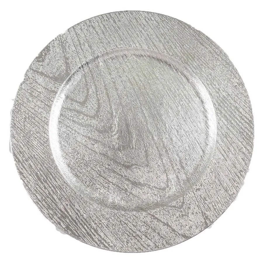 Acrylic Wood Charger Plate
