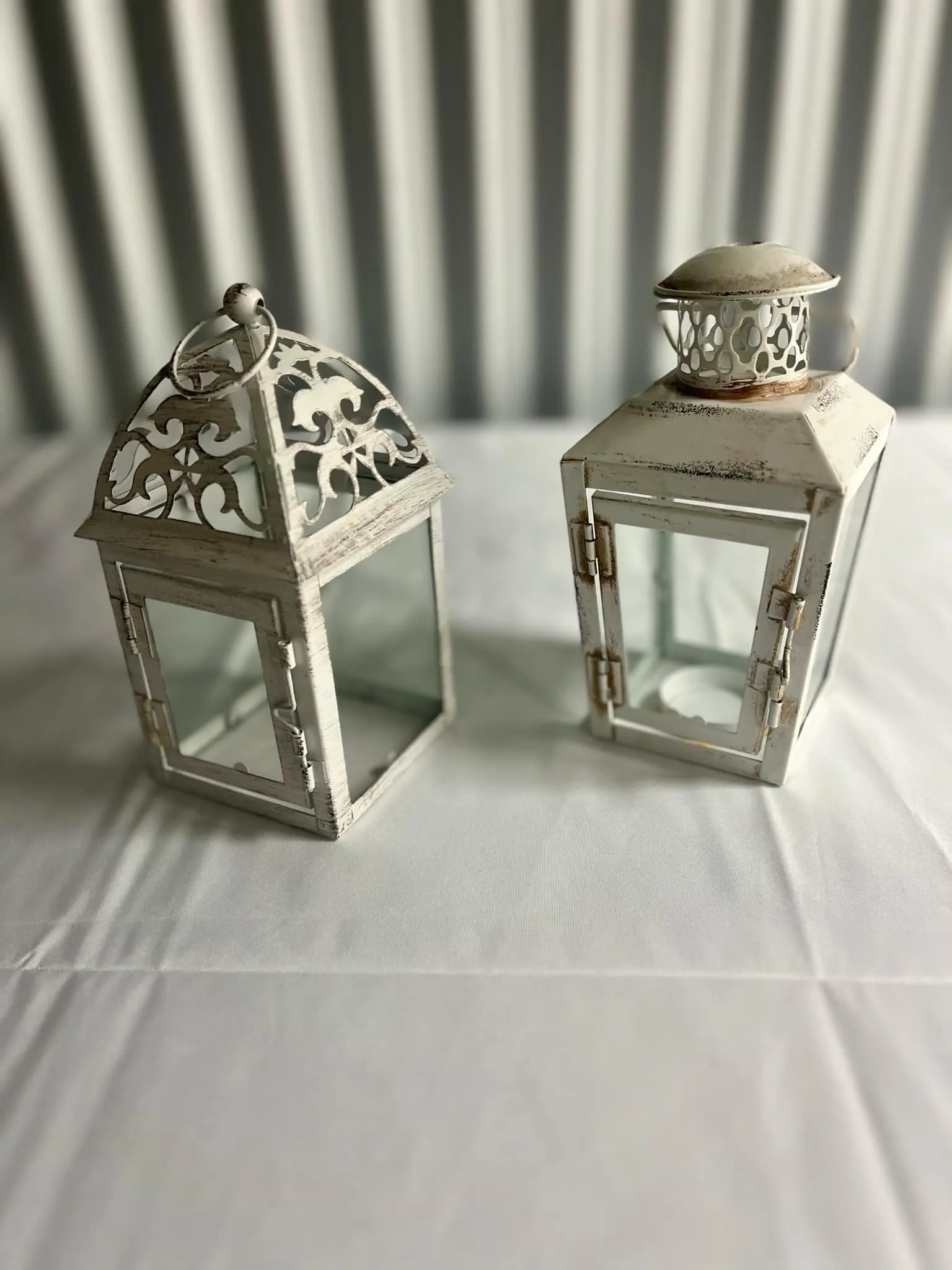 White Mini Lantern