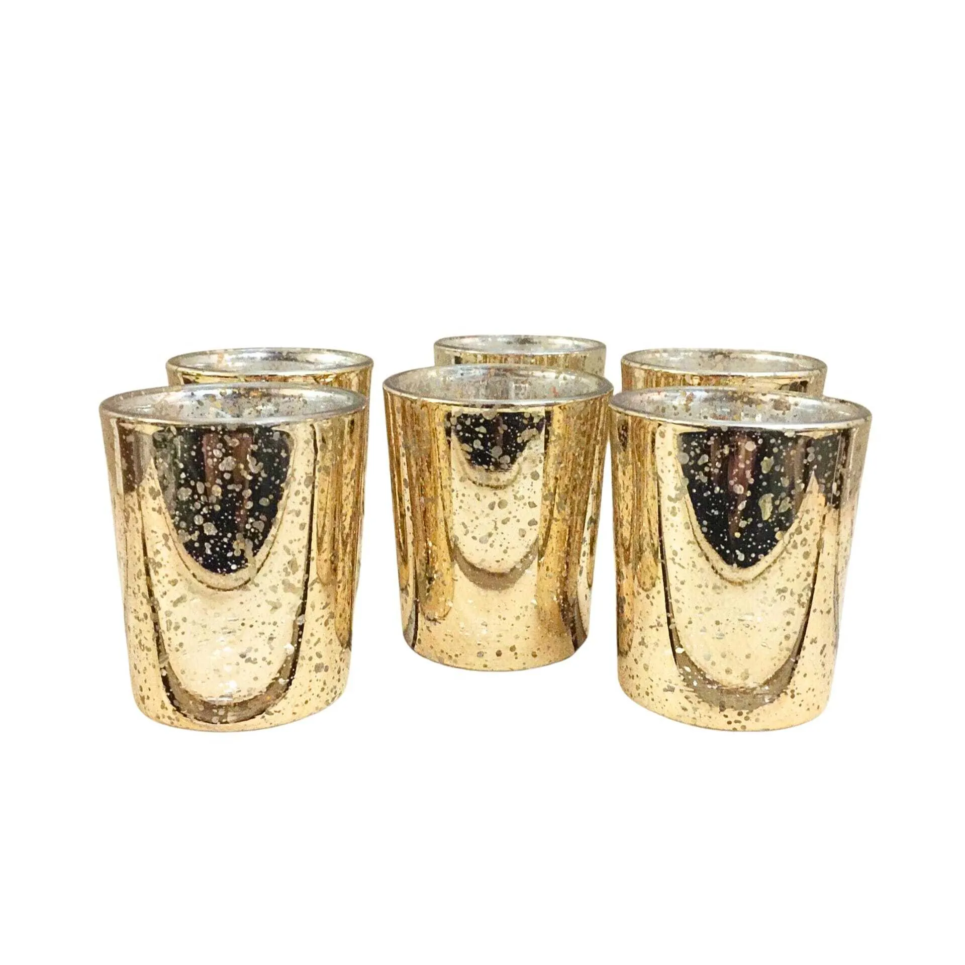 Gold Mercury Tealight Candle Holder 