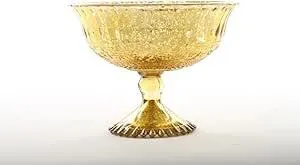Glass Gold Mercury Bowl
