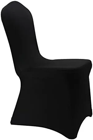 Black Spandex Chair Cover