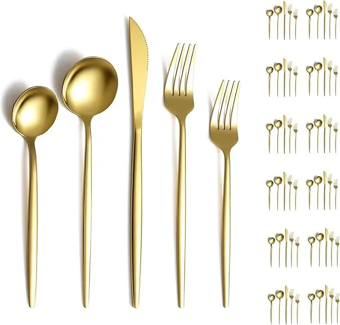 Gold Dinner Spoon