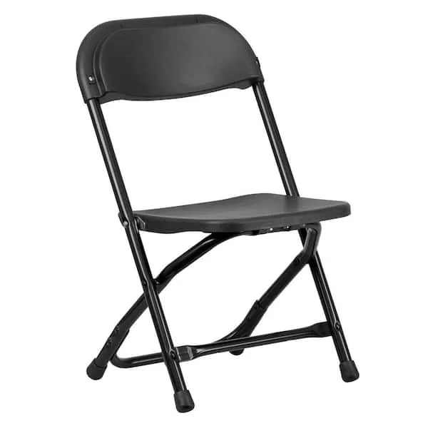 Black Folding Chair Rental