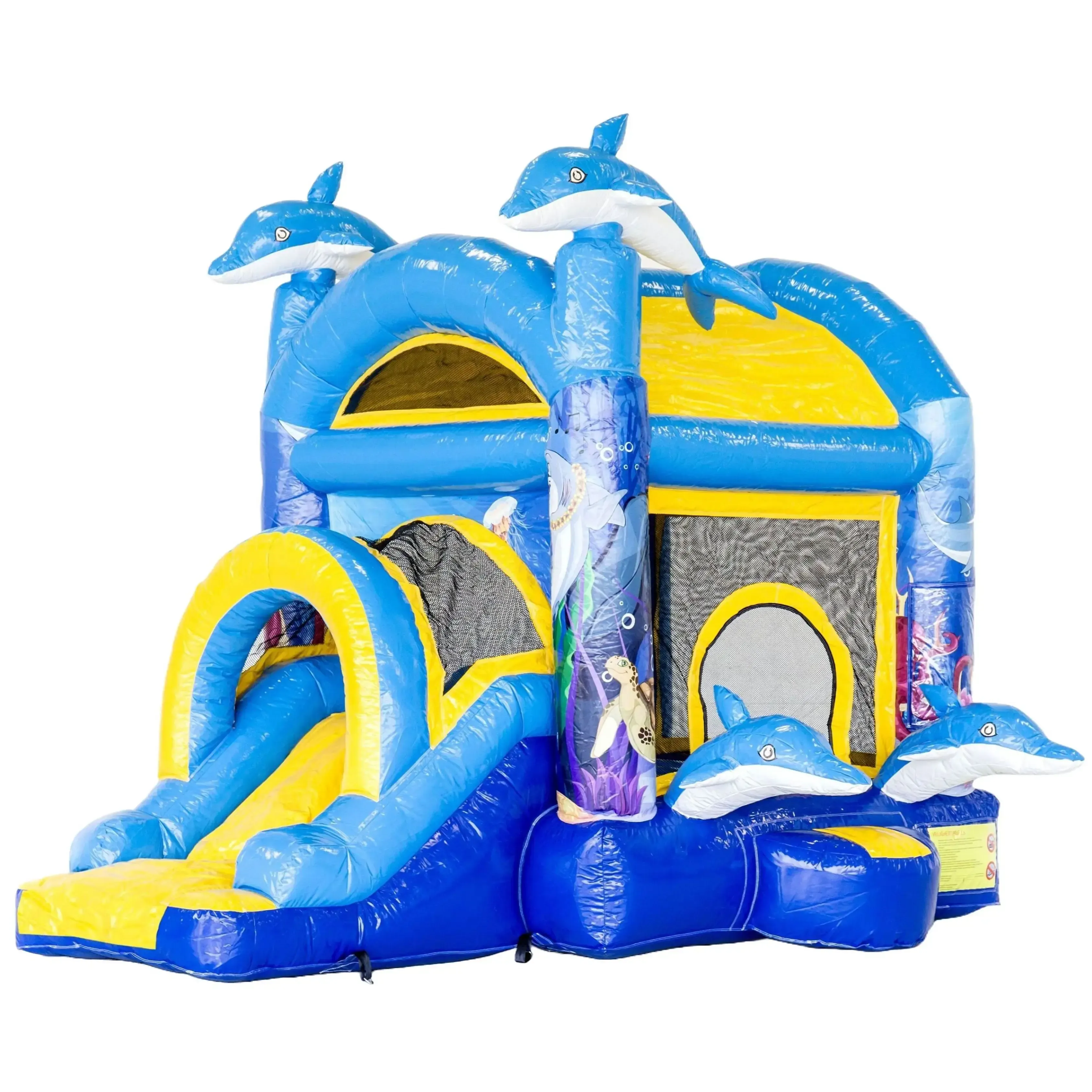 Hüpfburg Delfin