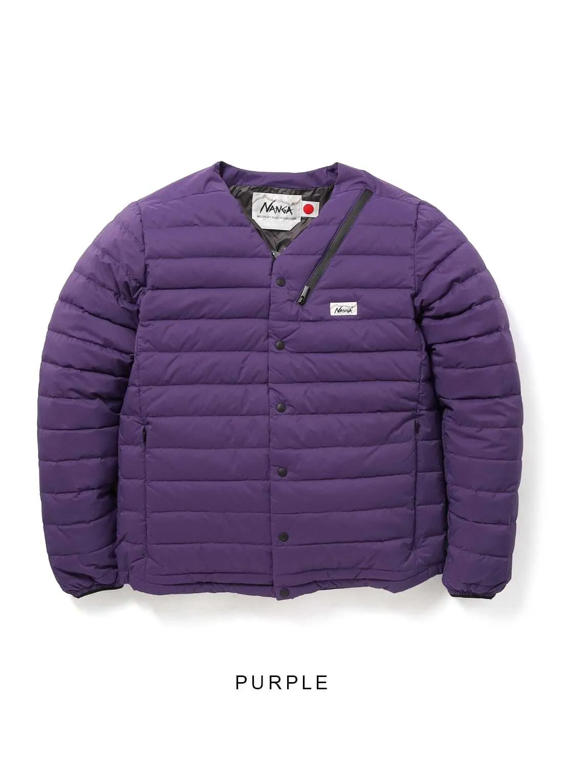 ダウンカーディガン(PURPLE)