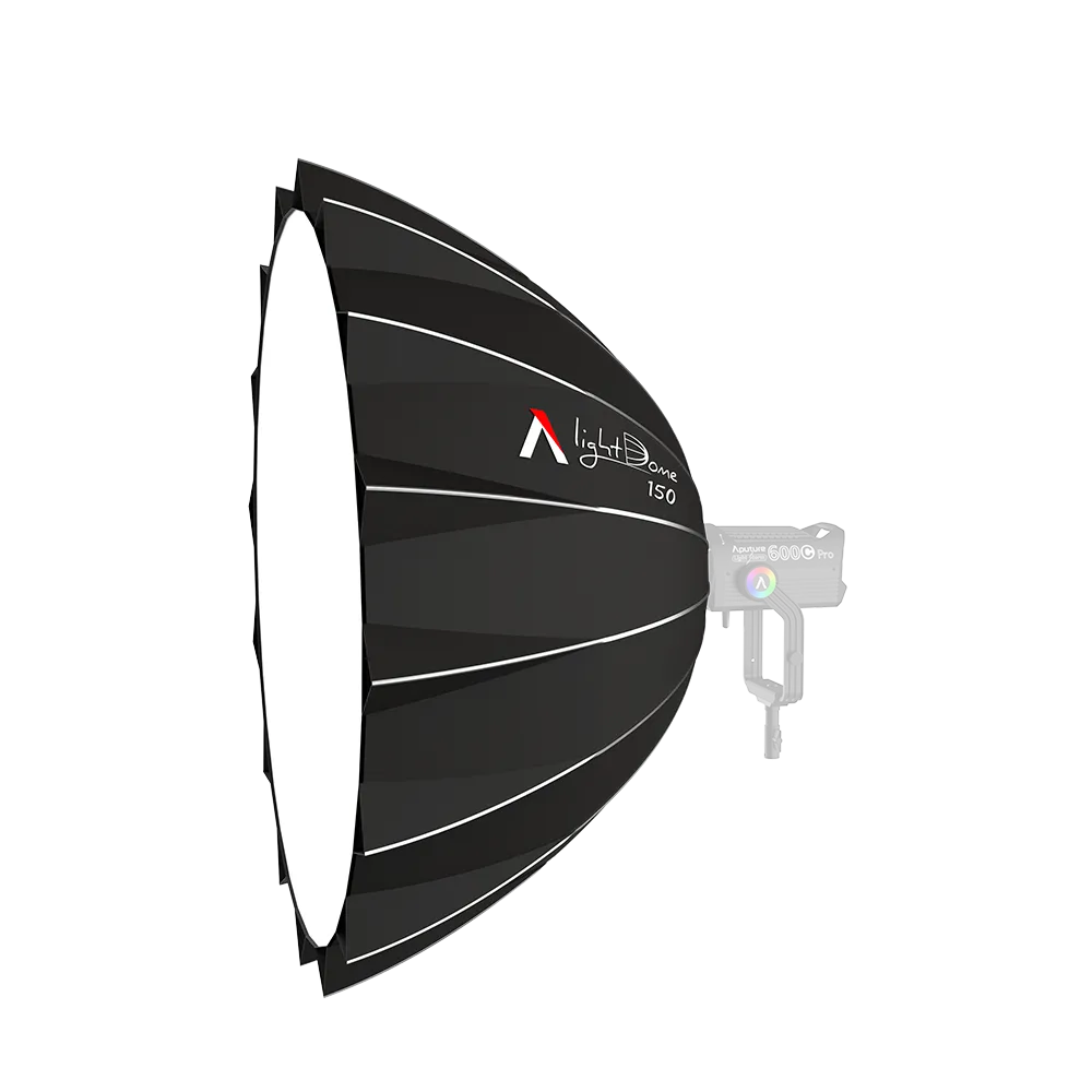 aputure light dome 150 + grid (bowens mount)
