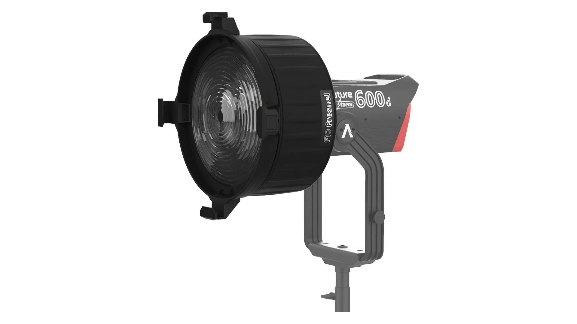 aputure fresnel F10 (met barndoors)