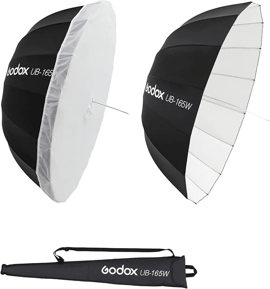 Godox 165cm Parabolic Umbrella Black&White