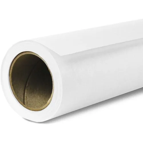 paper backdrop rol 1,36 x 11m PURE WHITE