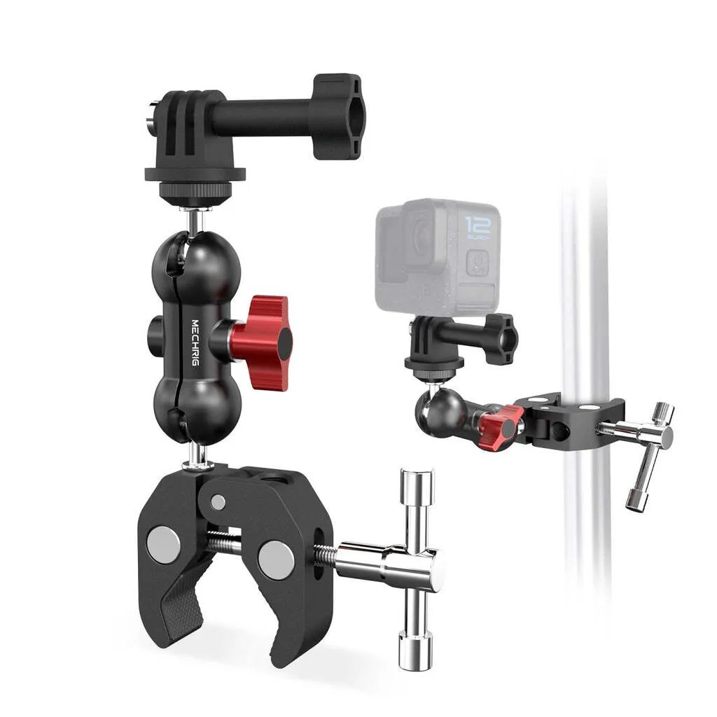  Super Clamp Mount Kit with 360° Ballhead Magic Arm – Universal Camera Mount