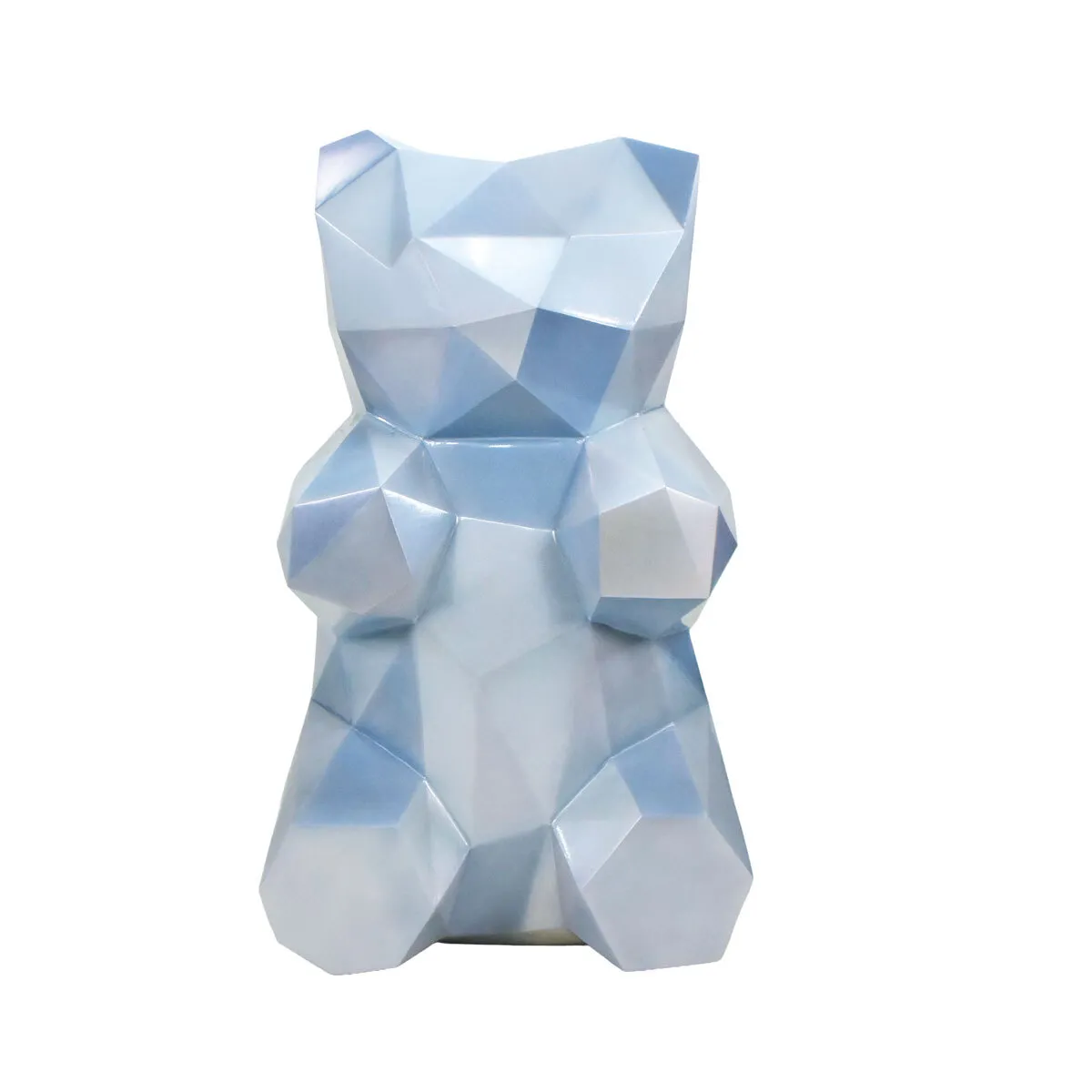 Geometric Silver Gummi Bear