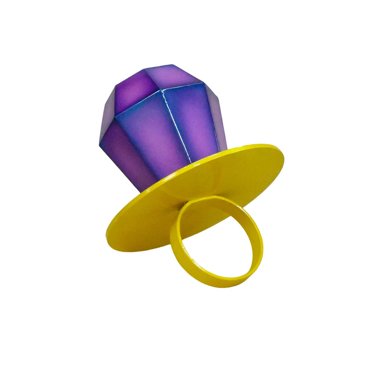 Giant Ring Pop (Yellow/Purple)
