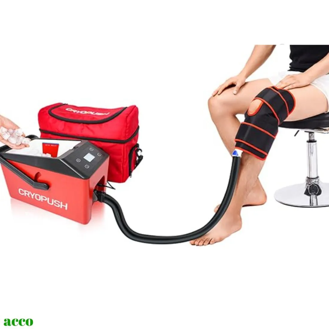 Cryo Pulse Therapy machine and knee package