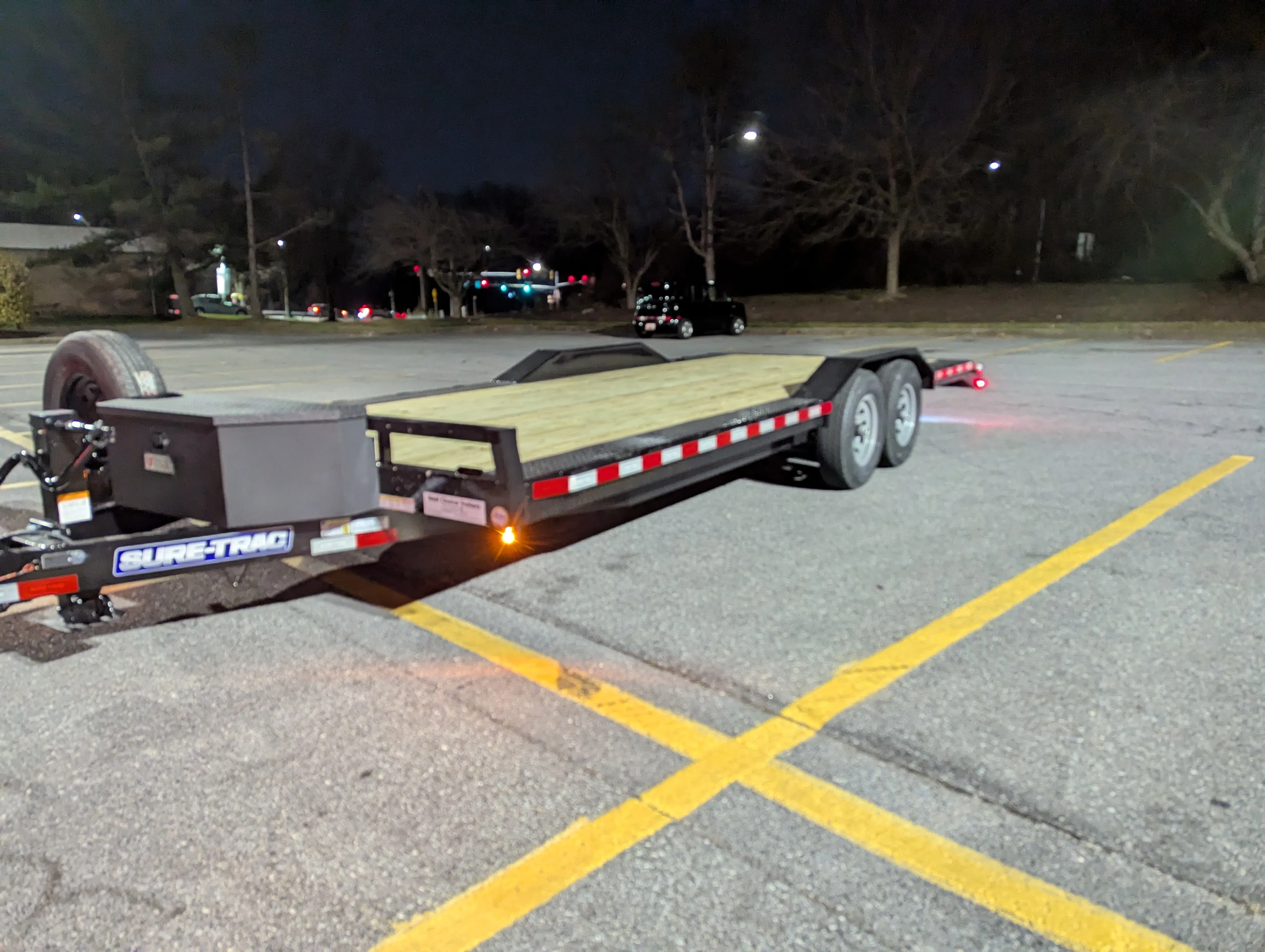 2025 Sure-Trac 102x22' Wood Deck 14k Buggy Car Hauler