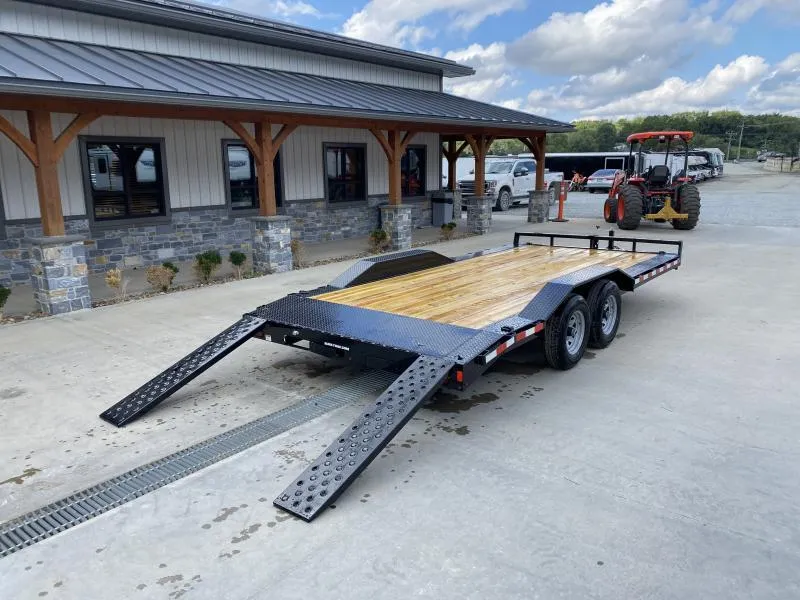 2024 Sure-Trac 102x20' Wood Deck 10k Buggy Car Hauler