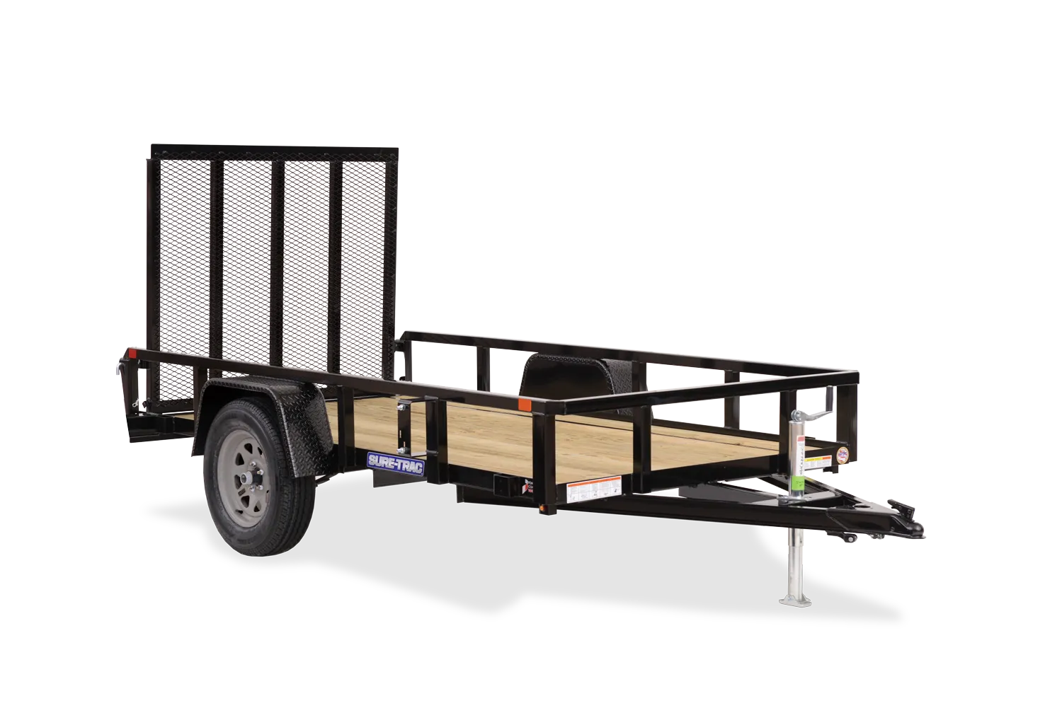 2024 Sure-Trac 6x12' Tube Top Utility Landscape Trailer