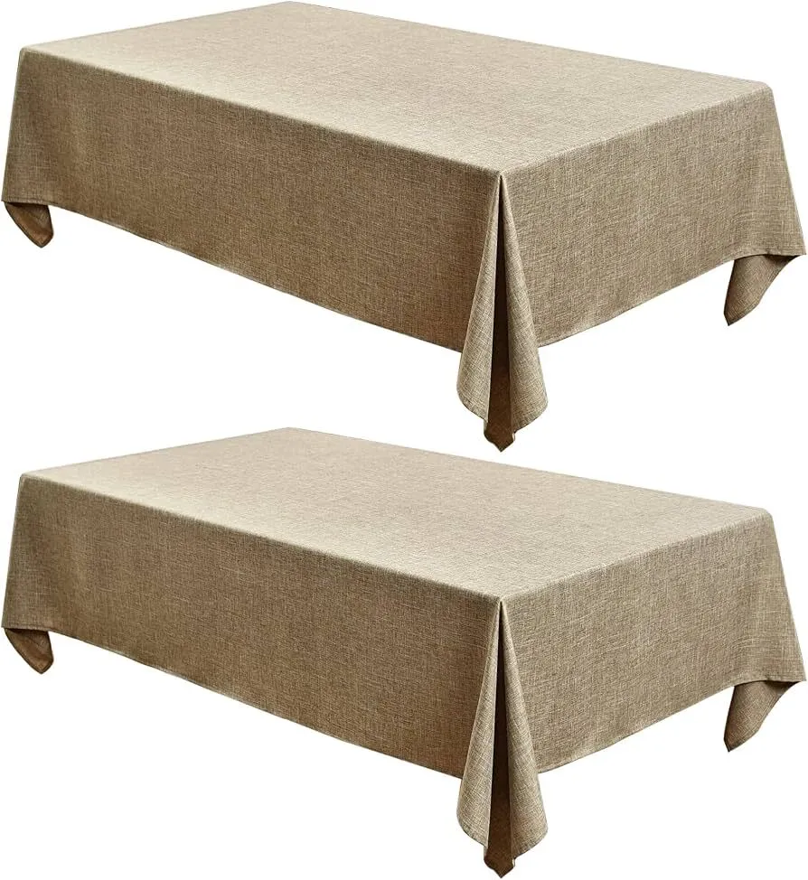 TAN tablecloth 8ft table