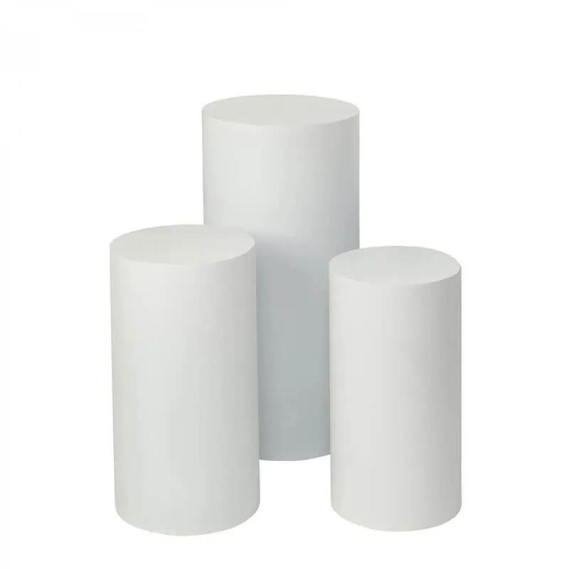 Pedestal White 3 pc