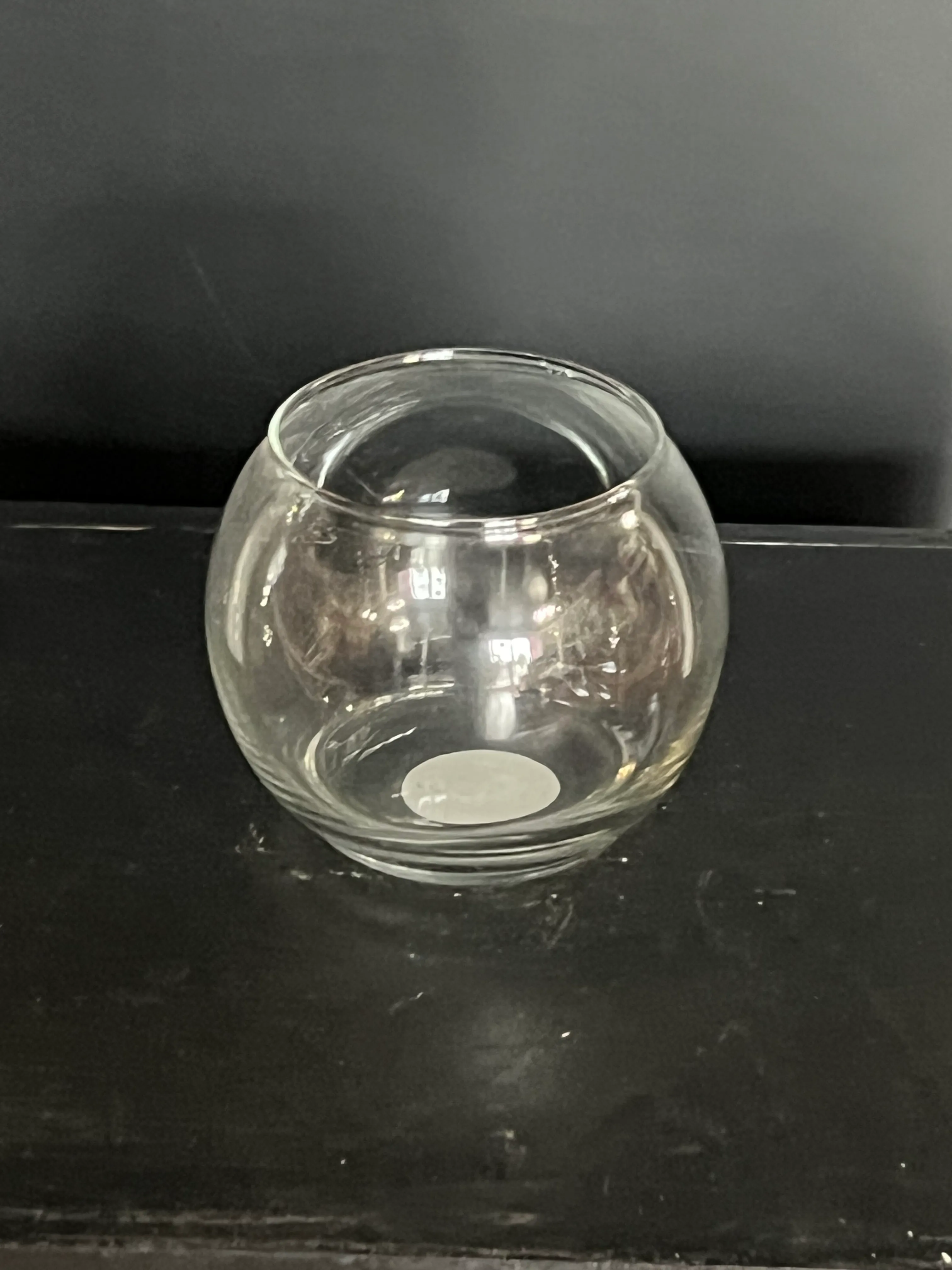 Glass fish bowl -small