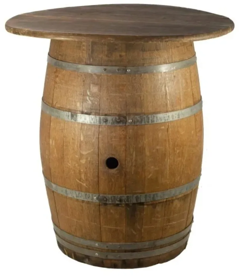 Wine Barrel Table