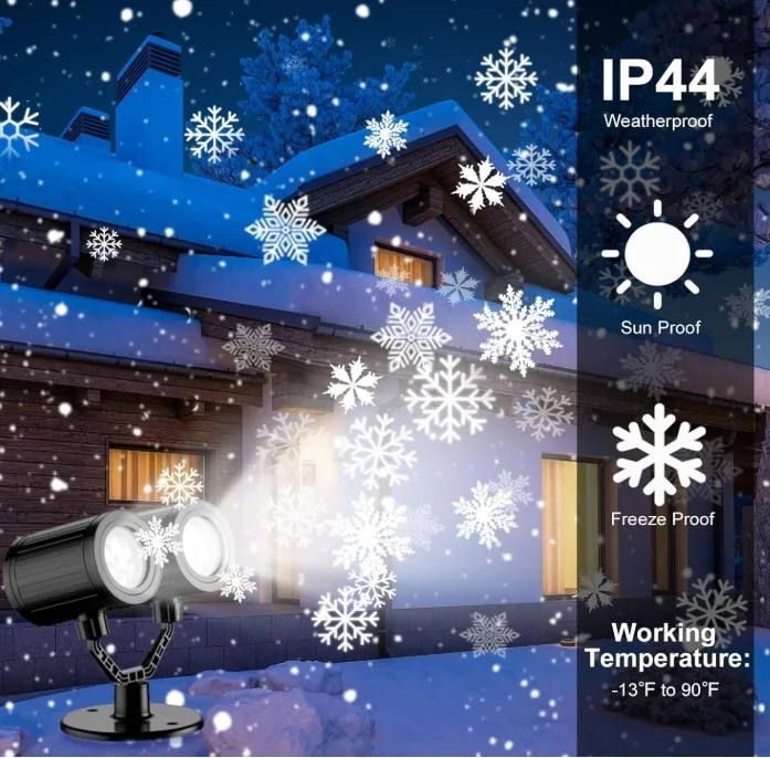 Snowflake Christmas Projector