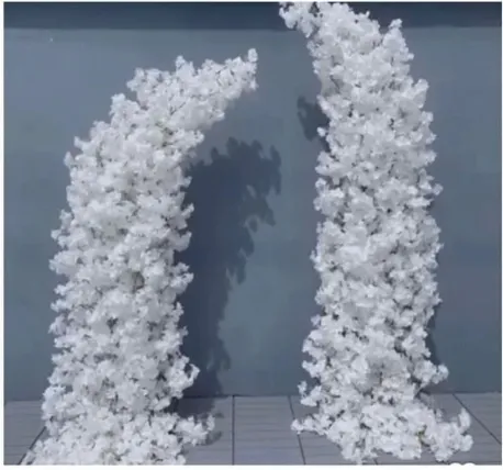 Cherry Blossom Floral arch  white