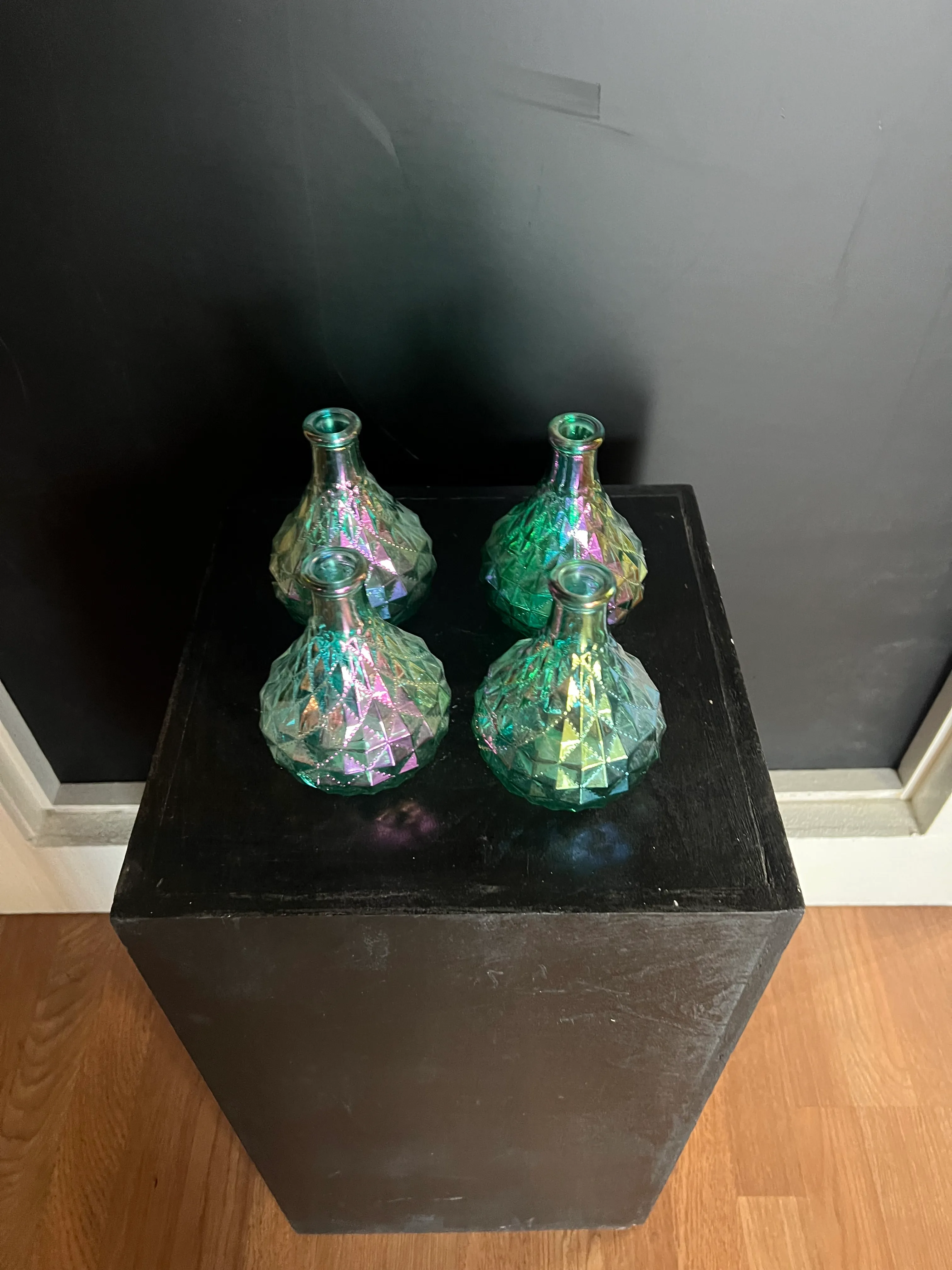 Bud Vase- Jade set 4