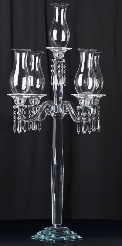 Crystal Candelabra - 5 arm
