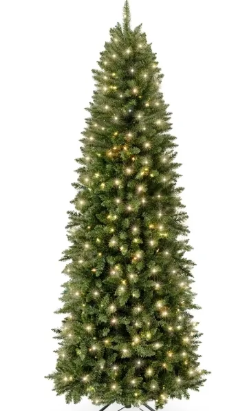 Christmas Pre lit  Tree 6ft-Skinny 
